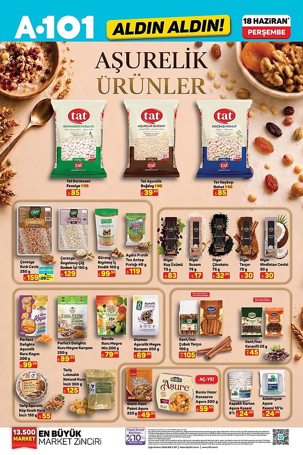 Aşurelik Ürünler