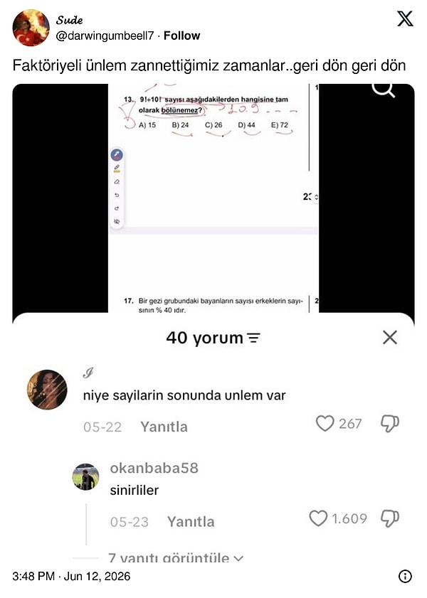 Ünlem olmadığını yeni öğrendiğimiz zamanlara da dönebiliriz.