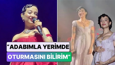 Melike Şahin "Hamile Olduğu İçin Şarkı Söyleyemiyor" Eleştirilerine Sahneden Yanıt Verdi!