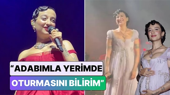 Melike Şahin "Hamile Olduğu İçin Şarkı Söyleyemiyor" Eleştirilerine Sahneden Yanıt Verdi!