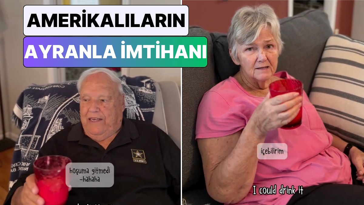 Amerikalı ailenin ayranla ilk imtihanı sosyal medyayı salladı
