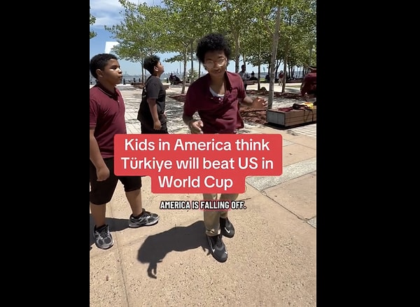 The host conducting the interview posed the question, "Turkey or America?" To the surprise of the viewers, the American children almost unanimously favored Turkey as if they had previously agreed on it.