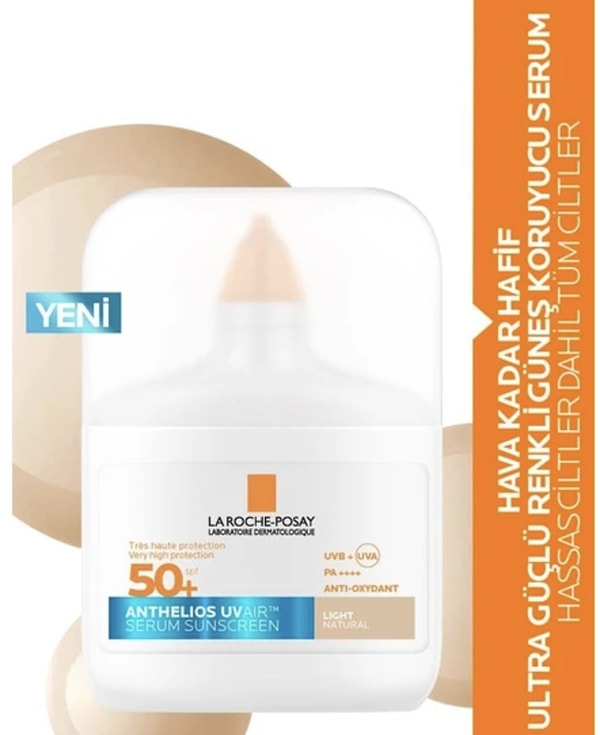 Güneş korumasını şık bir ten makyajıyla birleştiren La Roche Posay renkli güneş koruyucu serum!