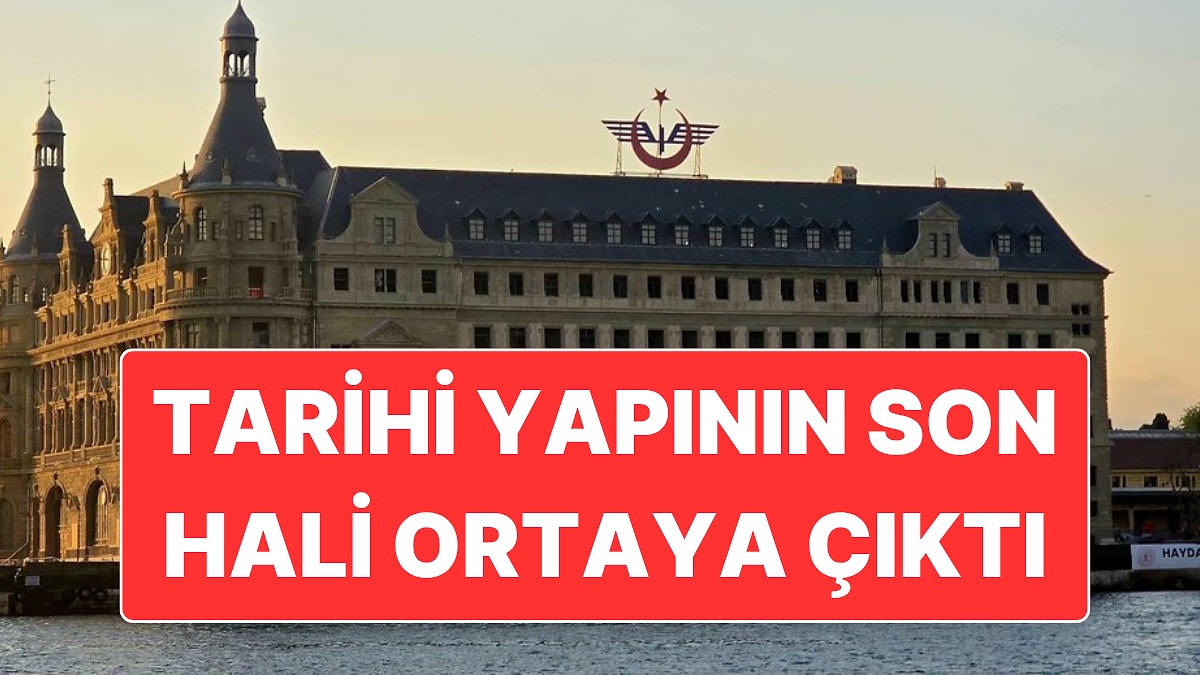 İstanbul’un Tarihi Simgelerinden Biri Olan Haydarpaşa Garı’ndaki Restorasyon Çalışmalarında Sona Gelindi