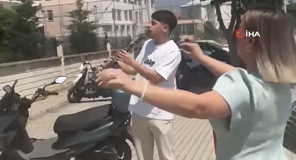 Davul zurna ekibi hazır bulundu.