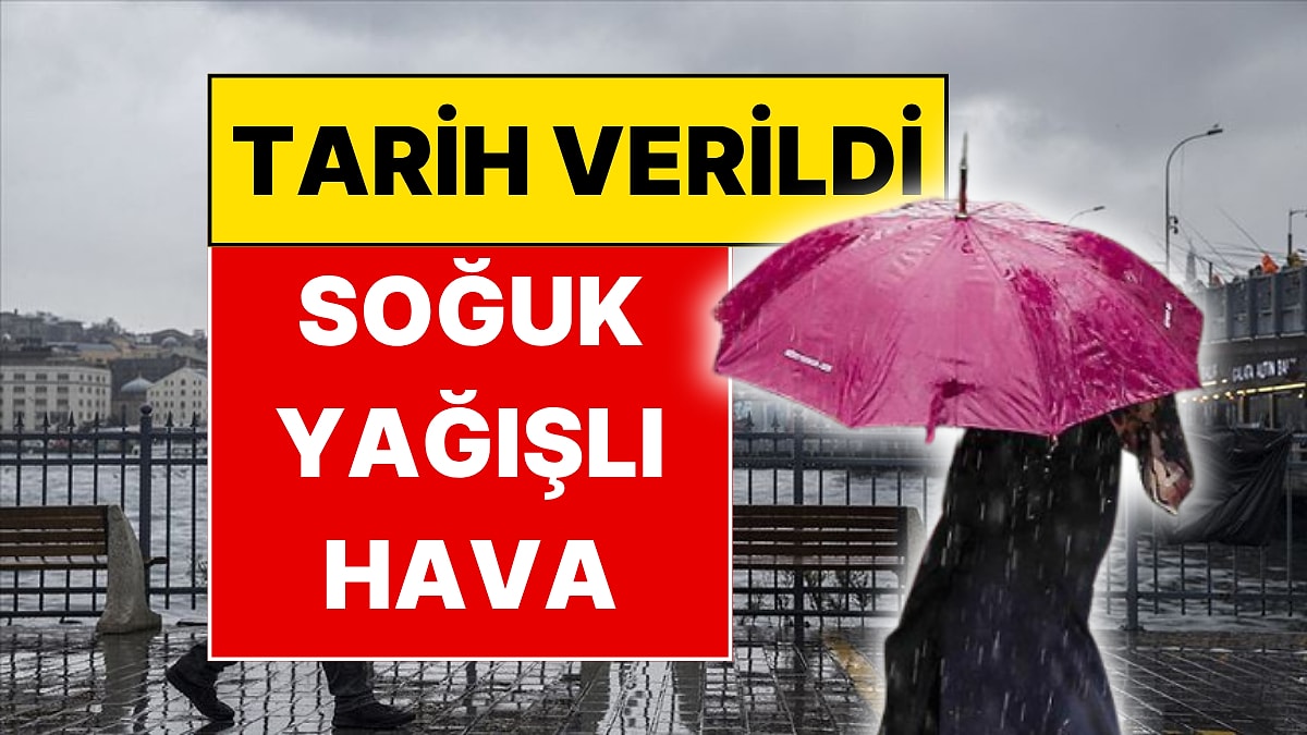AKOM Tarih Verdi: İstanbul’a Balkanlardan Soğuk ve Yağışlı Hava Geliyor