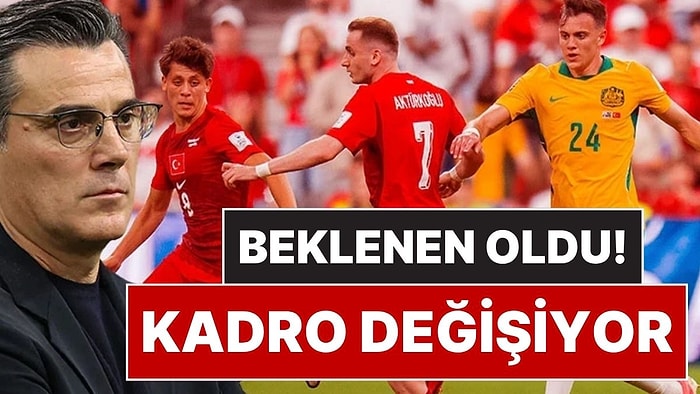 Milli Takım'da Kadro Kararı: Dünya Kupası’nda Avustralya Yenilgisinin Ardından Kadro Değişiyor!
