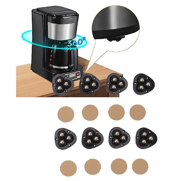 Airfryer, kahve makinesi veya stand mikser gibi ev aletlerini tezgahın arkasına doğru itmek ya da öne çekmek tam bir eziyete dönüşebiliyor.