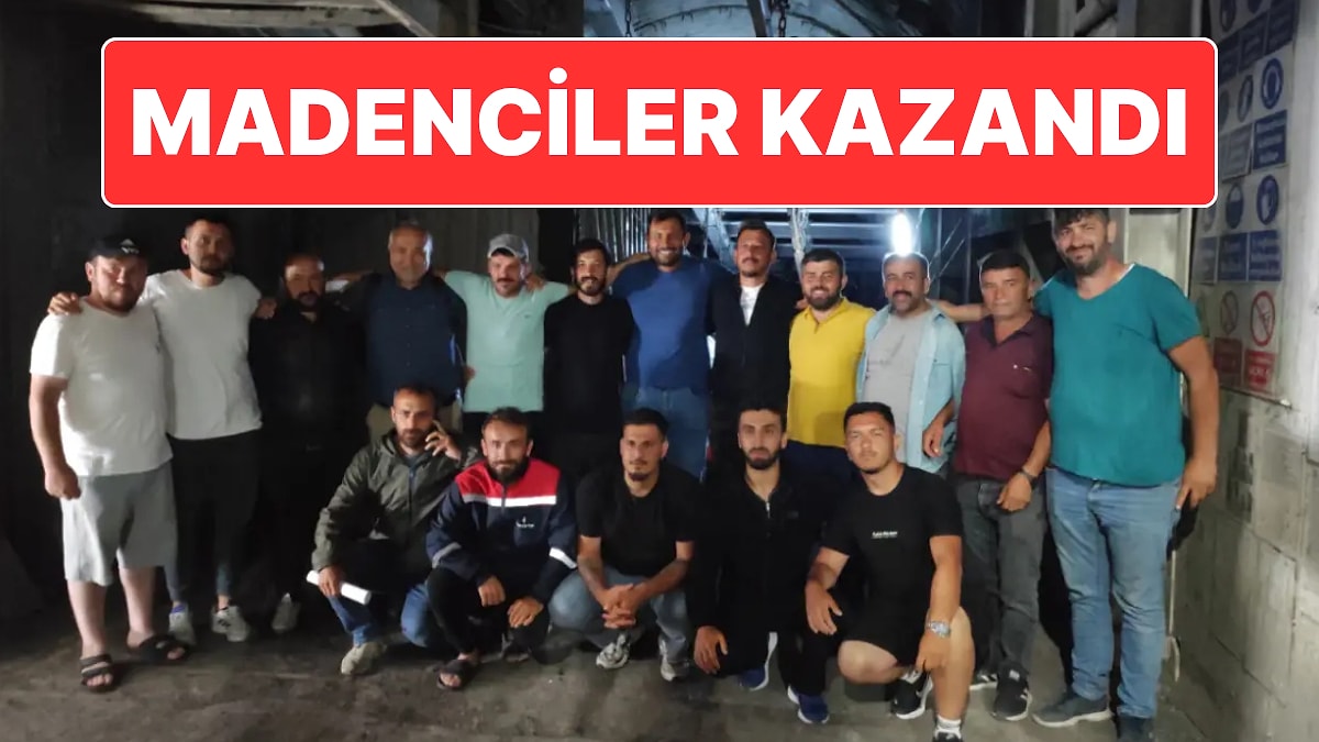 Açlık Grevine Başlamışlardı: Özşen Madencilik İşçilerinin Grevi Kazanımla Sonuçlandı