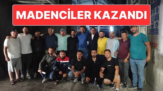 Açlık Grevine Başlamışlardı: Özşen Madencilik İşçilerinin Grevi Kazanımla Sonuçlandı