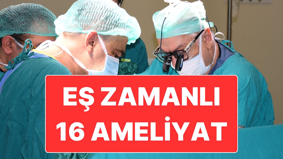 Malatya’da 22 Saat Süren 8 Çapraz Karaciğer Nakli Ameliyatı Başarıyla Gerçekleştirildi