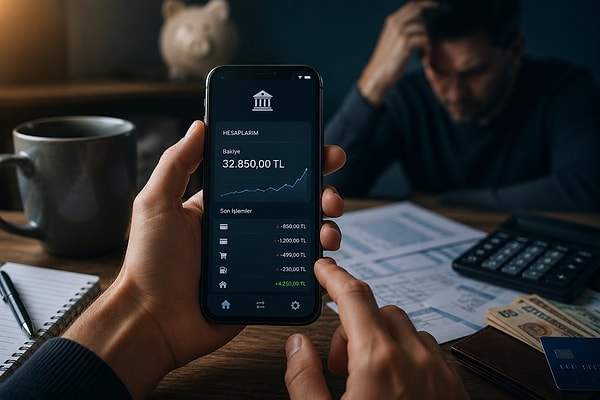 Finansal psikolog Brad Klontz, mobil bankacılık uygulamalarını saplantılı şekilde kontrol etmenin kökenlerinin çocuklukta yattığını belirtiyor.