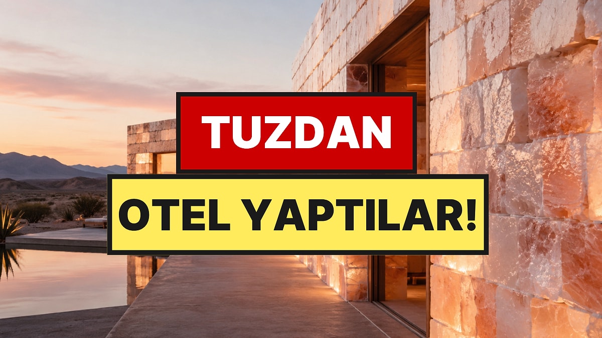 Yıllardır İnşaatın Düşmanıydı: Yağmurda Eriyebilen Bir Malzemeyle Otel İnşa Ettiler