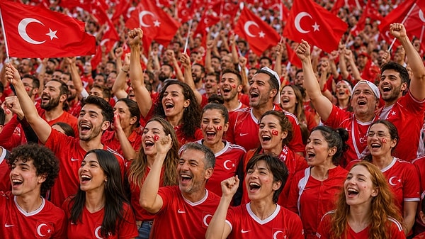 6. Milli takım için yapılmış gerçekten harika bir turnuva şarkısı
