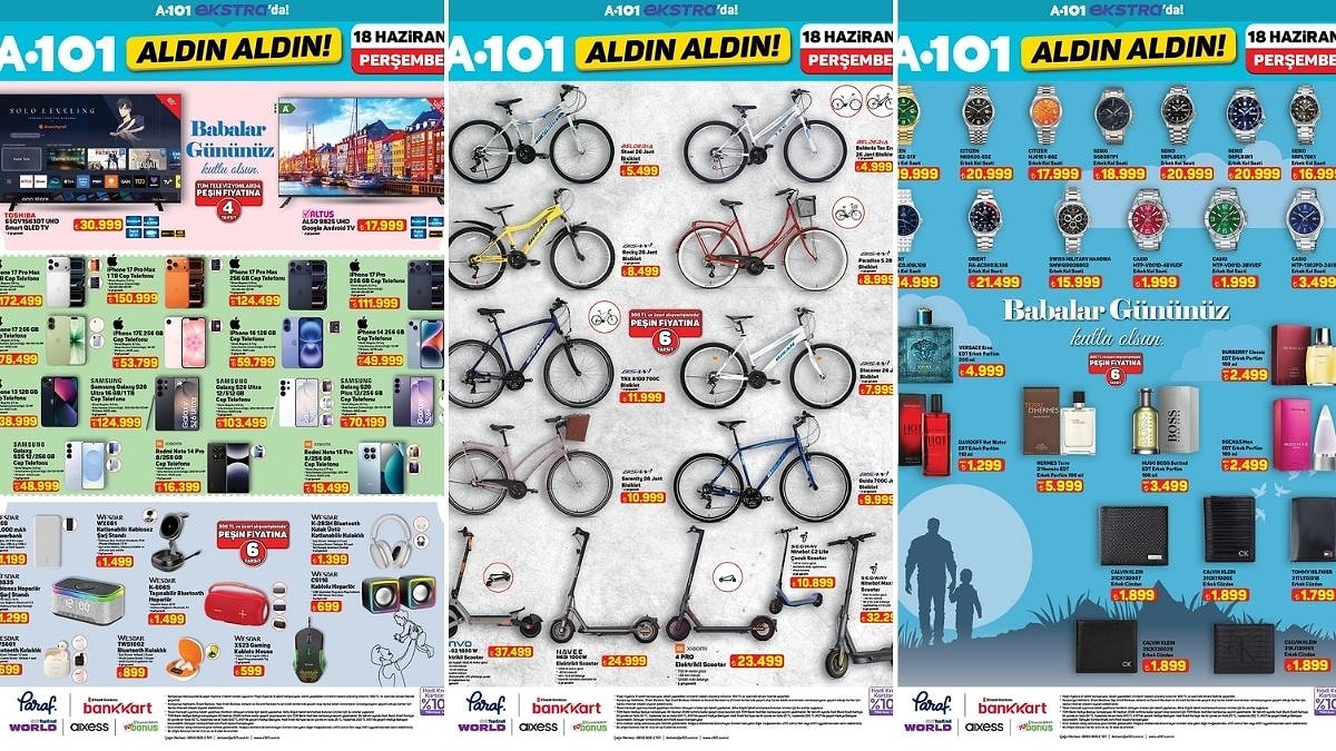 A101'e Vantilatör ve Klima Geliyor! 18 Haziran 2026 A101 İnternete Özel Aldın Aldın Kataloğu