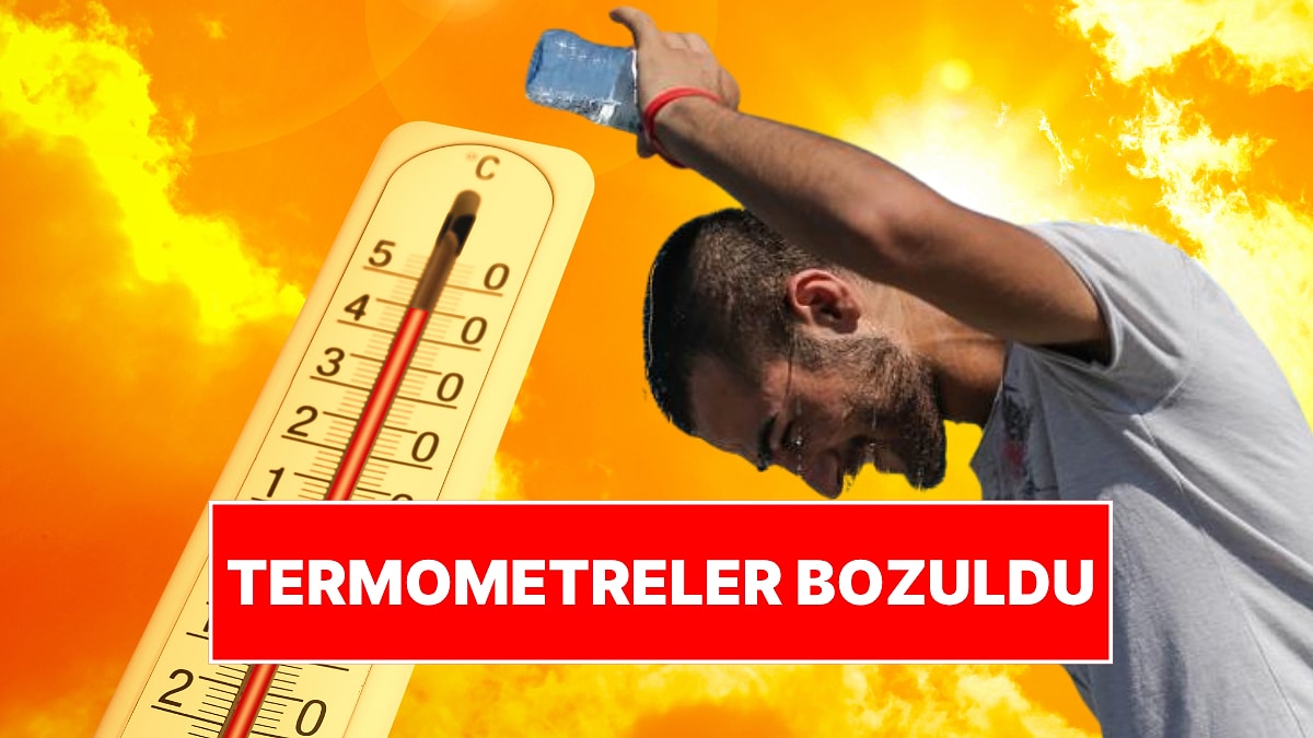 Adana'da 39 Dereceyi Gören Termometreler Bozuldu