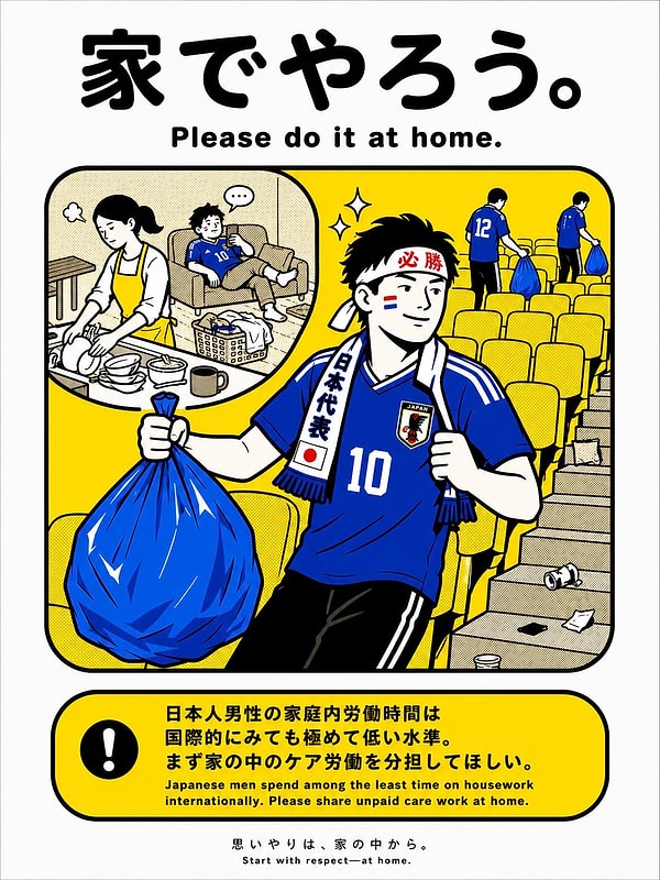 Sosyal medyada paylaşılan görsel Japonya'da ses getirdi.