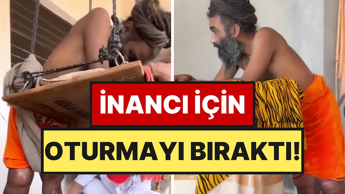 İnandığı Tanrıyı Görebilmek İçin 12 Yıldan Fazladır Ayakta Duran Hintlinin Son Hali Dünyayı Şaşırttı