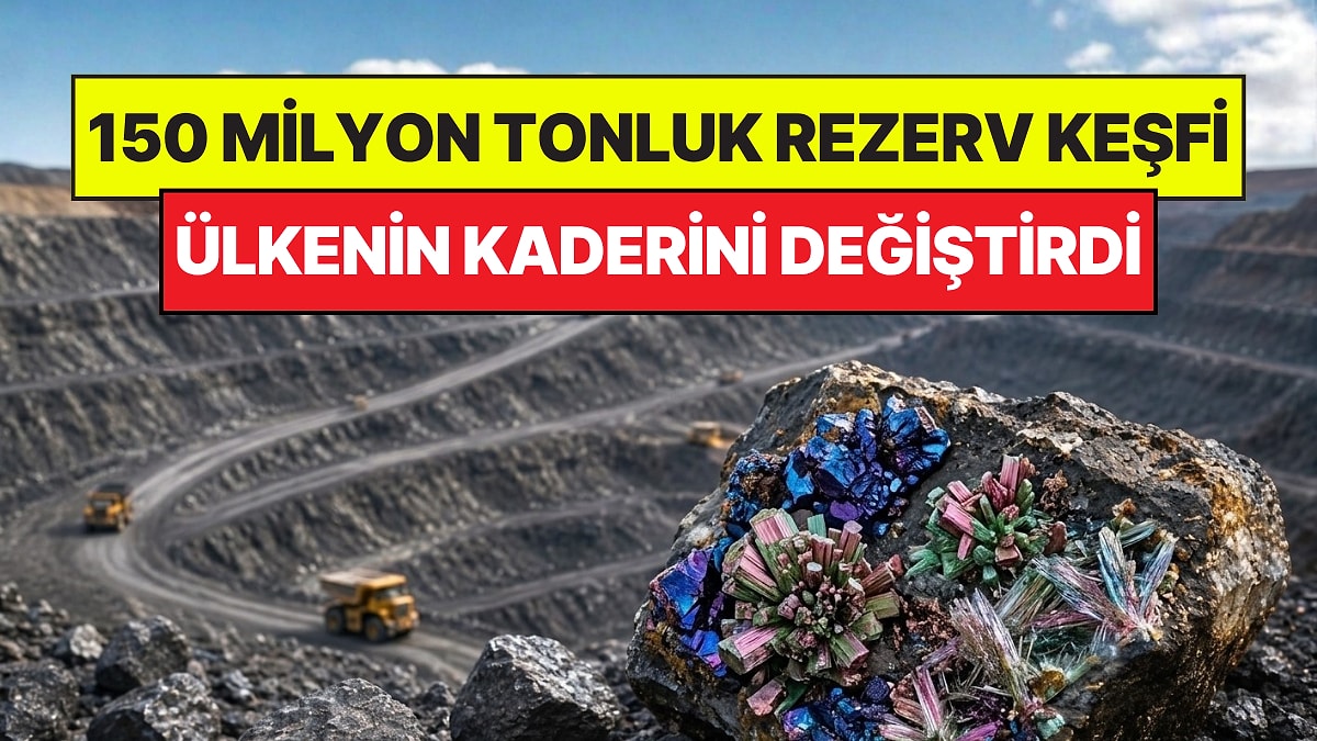 Küçük Ülkenin Kaderini Değiştirebilir: 150 Milyon Tonluk Dev Rezerv Buldular