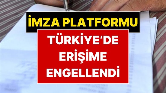 Dünyaca Ünlü İmza Platformu Change.org’a Türkiye'de Erişim Engeli