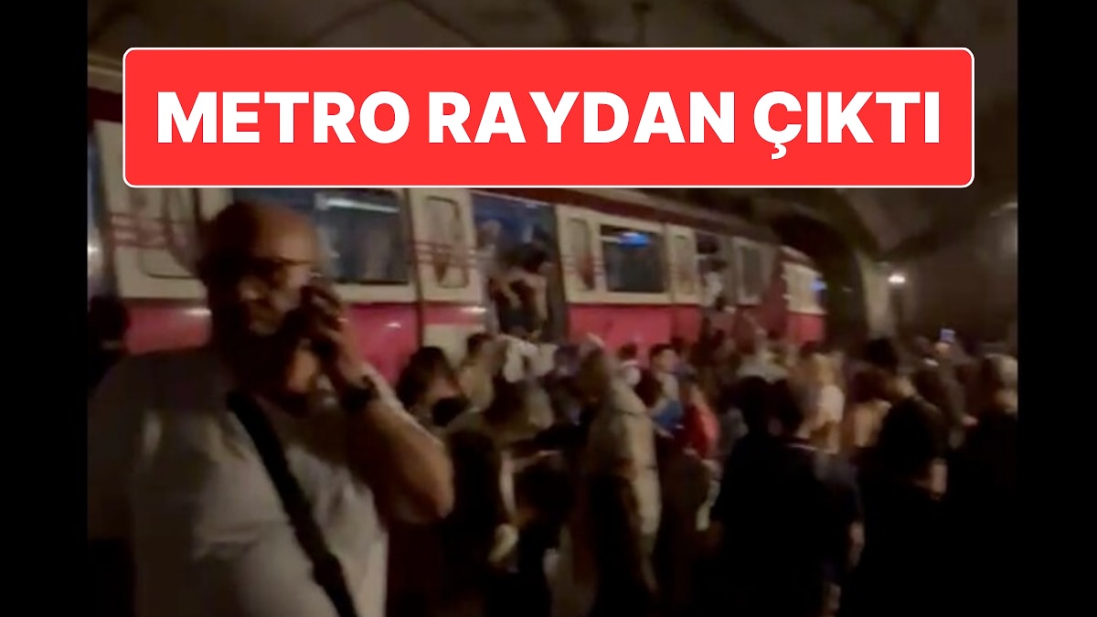 İstanbul’da Korku Dolu Anlar: Metro Bostancı’da Raydan Çıktı