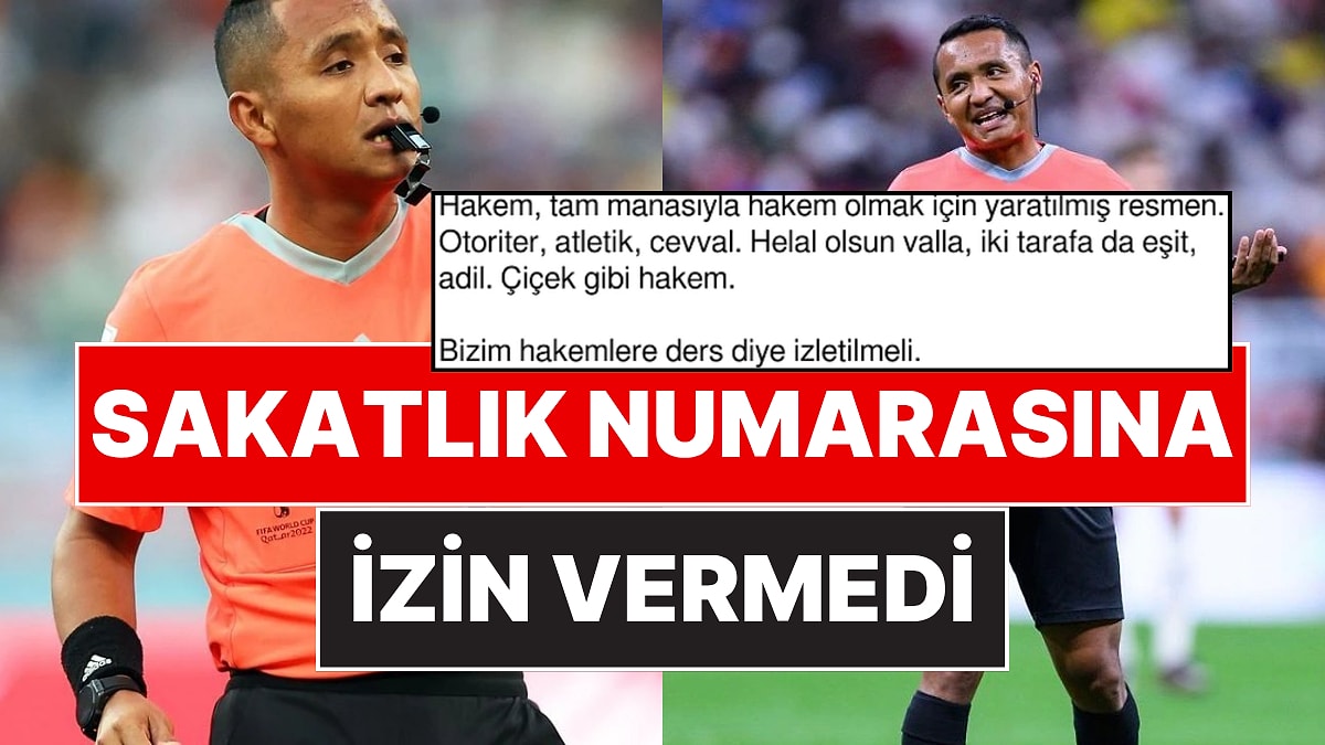 Türkiye-Paraguay Maçını Yöneten Hakem Ivan Barton Gündem Oldu: Hakeme Övgü Yağdı