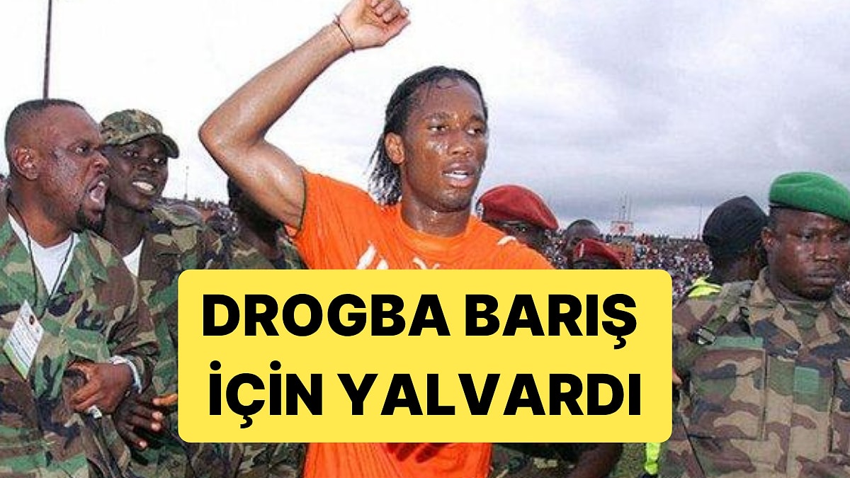 2006 Dünya Kupası Öncesinde Didier Drogba'nın Barış Çağrısı Bir Ülkeyi Nasıl Birleştirdi?