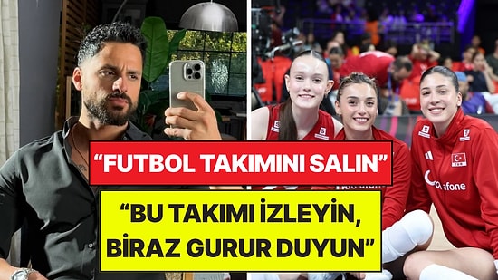 Oyuncu Ekin Mert Daymaz'dan, Filenin Sultanları'na Destek Geldi: "Futbol Takımını Salın"