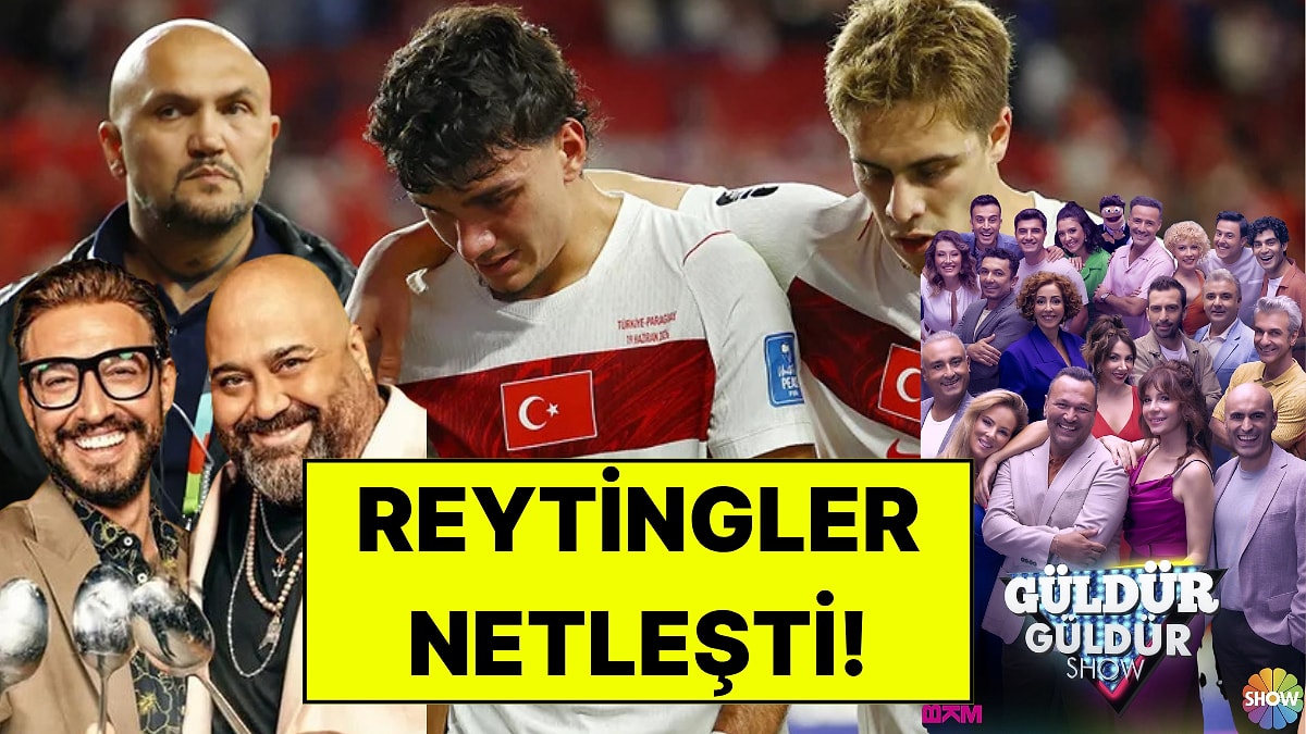 20 Haziran Cumartesi Reyting Sonuçları Belli Oldu: Dünya Kupası Yayınları Zirveyi Bırakmadı