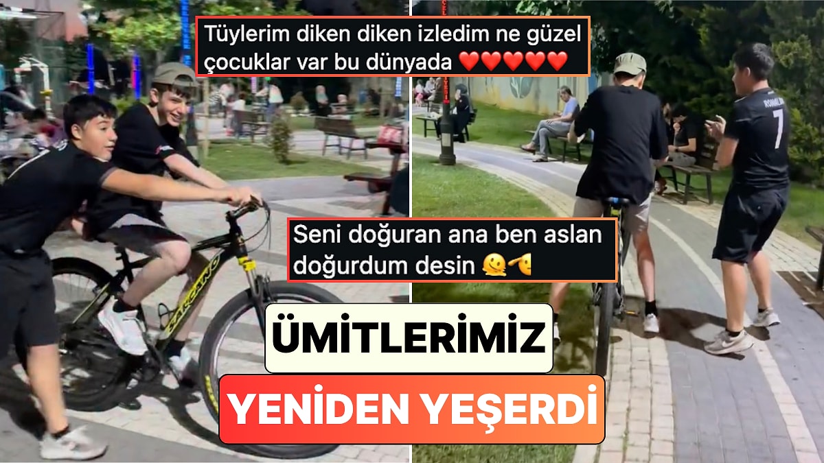İyi ki Varsınız Çocuklar! Bisiklete İlgiyle Bakan Özel Çocuk İçin Tüm Park Seferber Oldu