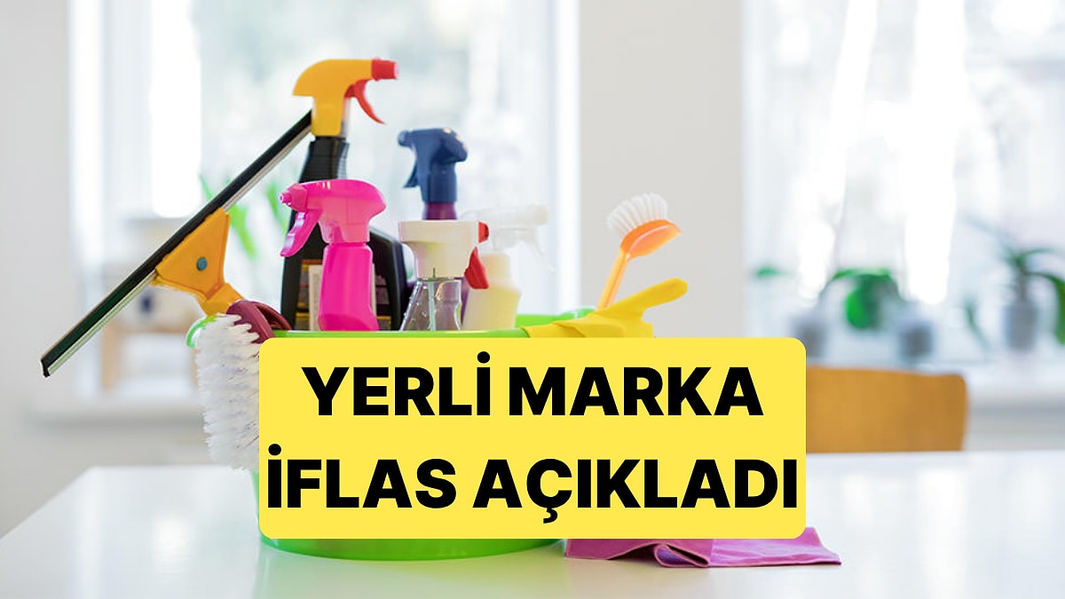 Rekabet Kurumu'ndan Ceza Yiyen Yerli Temizlik Markası İflas Açıkladı