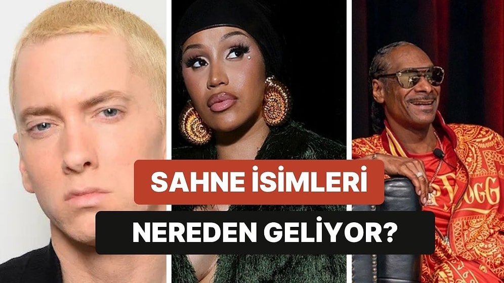 Rapçilerin Kullandığı Sahne İsimlerinin Ardında Yatan Şaşırtıcı Hikayeler