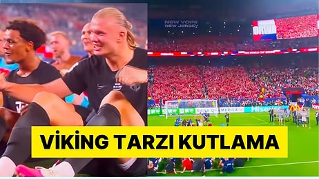 Norveç Milli Takımı Senegal Galibiyetini Taraftarla Kürek Çekerek Kutladı