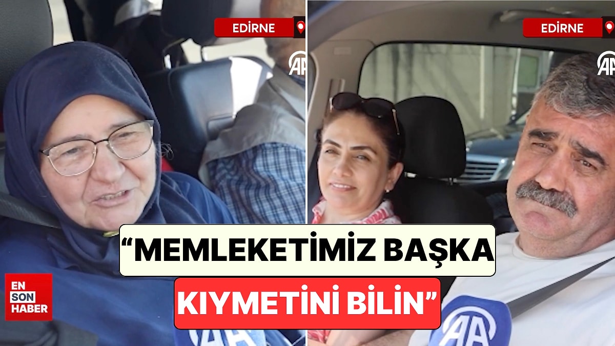 Yaz Geldi Sınır Kapısında Yoğunluk Başladı: Memlekete Dönen Gurbetçiler Duygusal Anlar Yaşadı