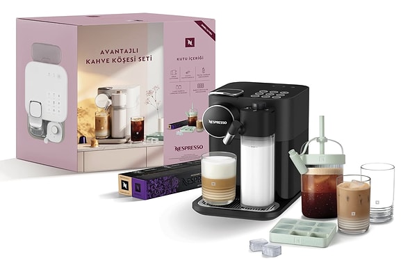 Nespresso F541 Gran Lattissima modeli indirimde!