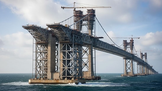 16-Lane Mega Bridge to Break 5 World Records When Completed