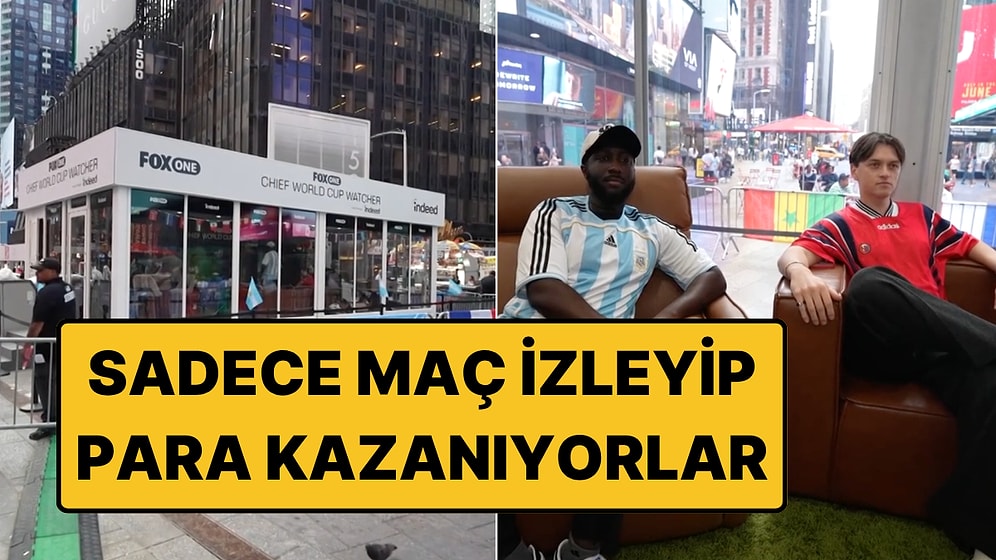 Tek İşleri Dünya Kupası'ndaki Her Maçı İzlemek: Üstelik 50 Bin Dolar Kazanıyorlar!