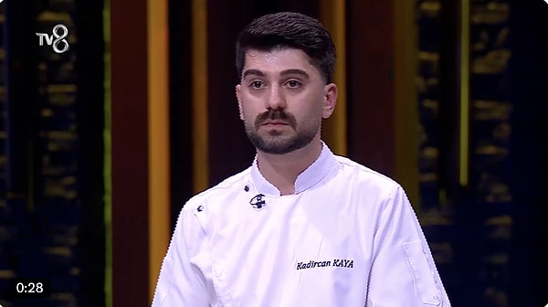 MasterChef Türkiye'de eleme heyecanı sürerken yarışmaya katılan Kadircan Kaya yaptığı yemekle gündem oldu.