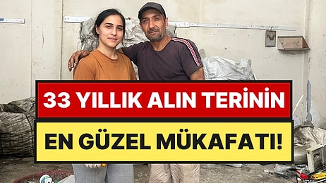 Kağıt Toplayarak Okuttuğu Kızı Üniversite Birincisi Oldu