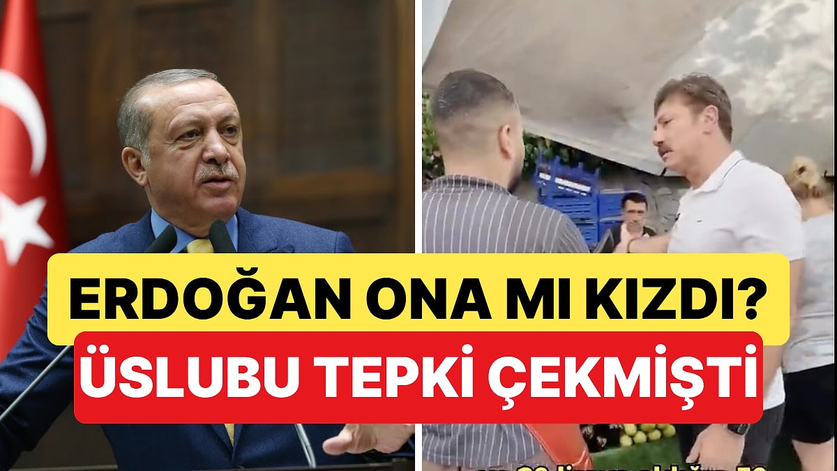 Cumhurbaşkanı Erdoğan, Esnaf Denetimlerindeki Üslubu Tartışılan Belediye Başkanına mı Mesaj Verdi?