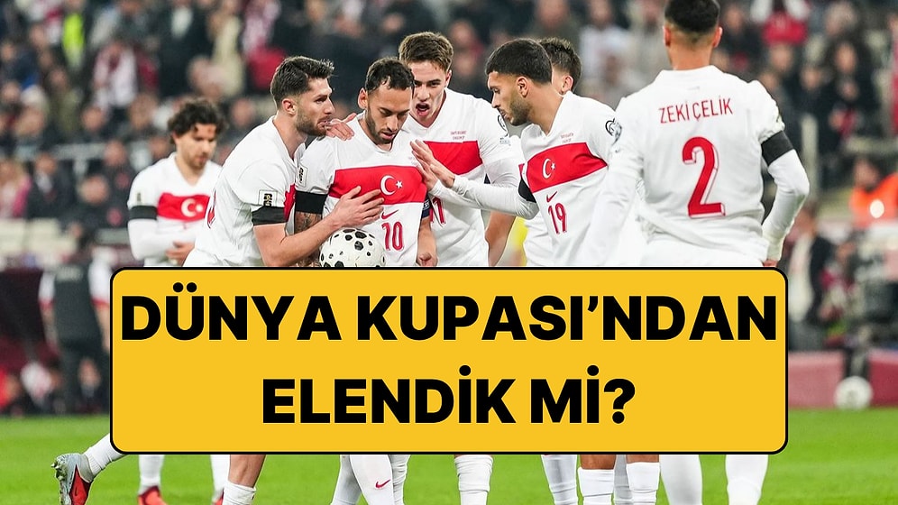 Türkiye Dünya Kupası'ndan Elendi mi, Kaç Puan Aldı? Türkiye A Milli Futbol Takımı ve D Grubu Puan Durumu