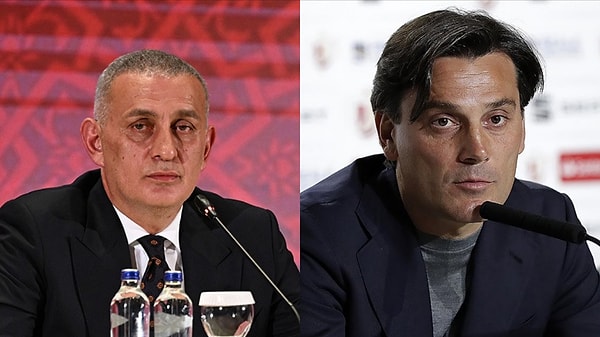 TFF Başkanı İbrahim Hacıosmanoğlu ve teknik direktör Montella'ya yönelik tepkiler devam ediyor.