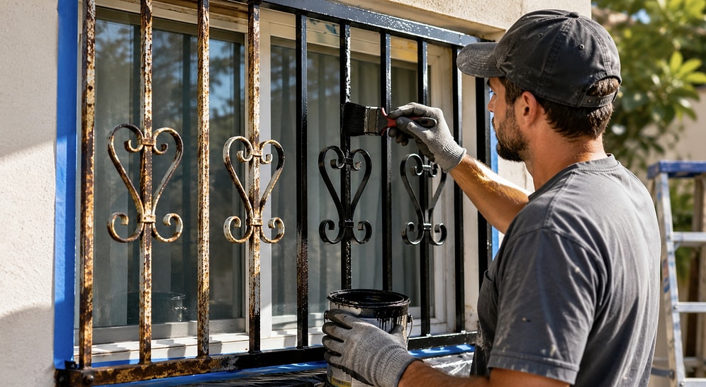 How to Remove Rust From Window Bars Easily