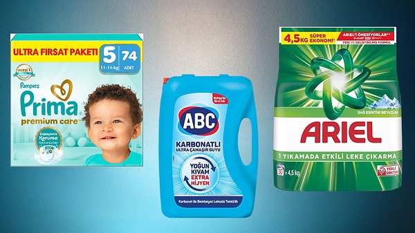 Ev düzeni ve kişisel bakım alışverişlerinde yapacağınız 400 TL harcamaya anında 100 TL nakit kupon desteği!