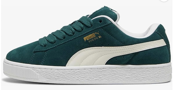 Sokak modasını ele geçiren, o çok popüler kalın bağcıklı ve pofuduk tasarımlı süet puma model!