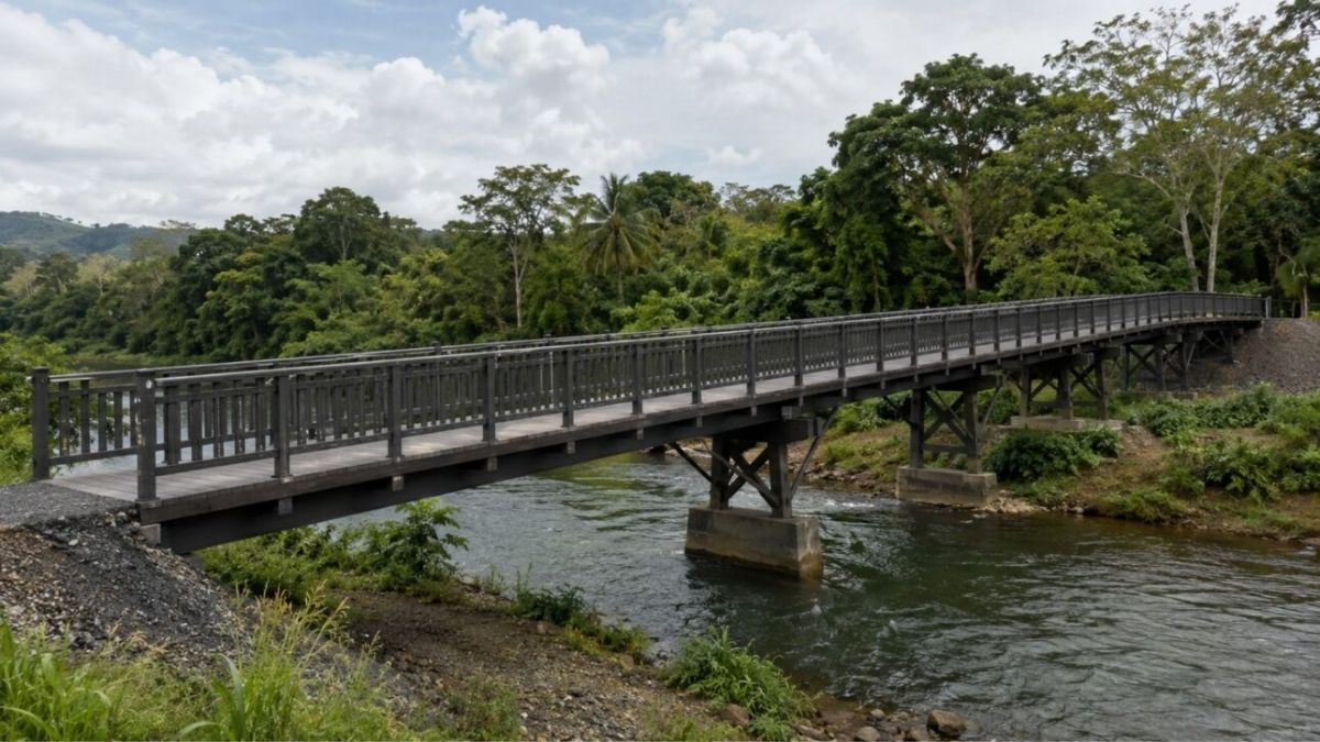 Compost Bridge 81-Meter Bridge Built With Plastic Waste - Onedio