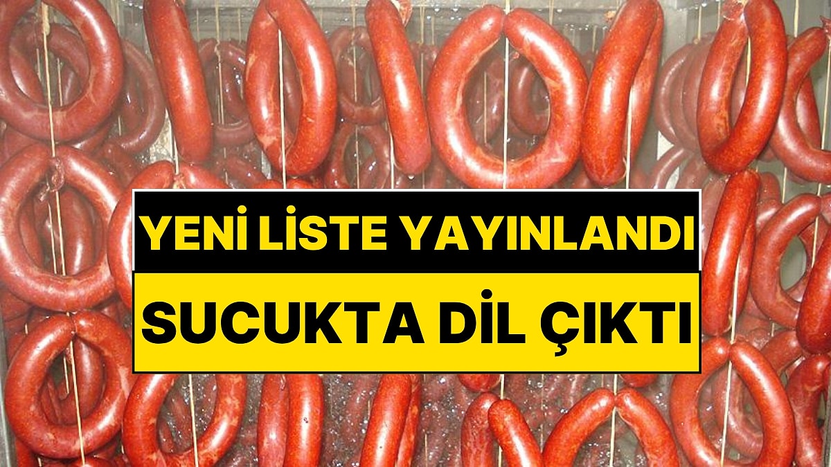 Kıymada Taşlık, Sucukta Dil Çıktı! Bakanlık Ünlü Markaları Tek Tek İfşa Etti