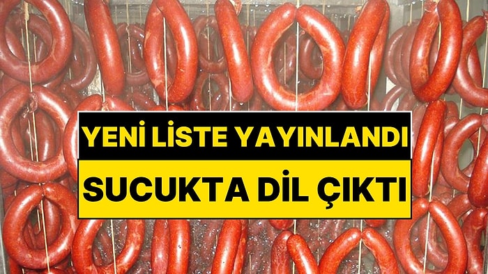 Kıymada Taşlık, Sucukta Dil Çıktı! Bakanlık Ünlü Markaları Tek Tek İfşa Etti