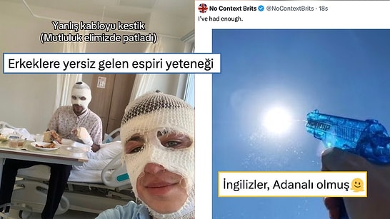 Sıcaktan Adanalı Olan İngilizlerden Erkeklere Yersiz Gelen Espri Yeteneğine Son 24 Saatin Viral Tweetleri