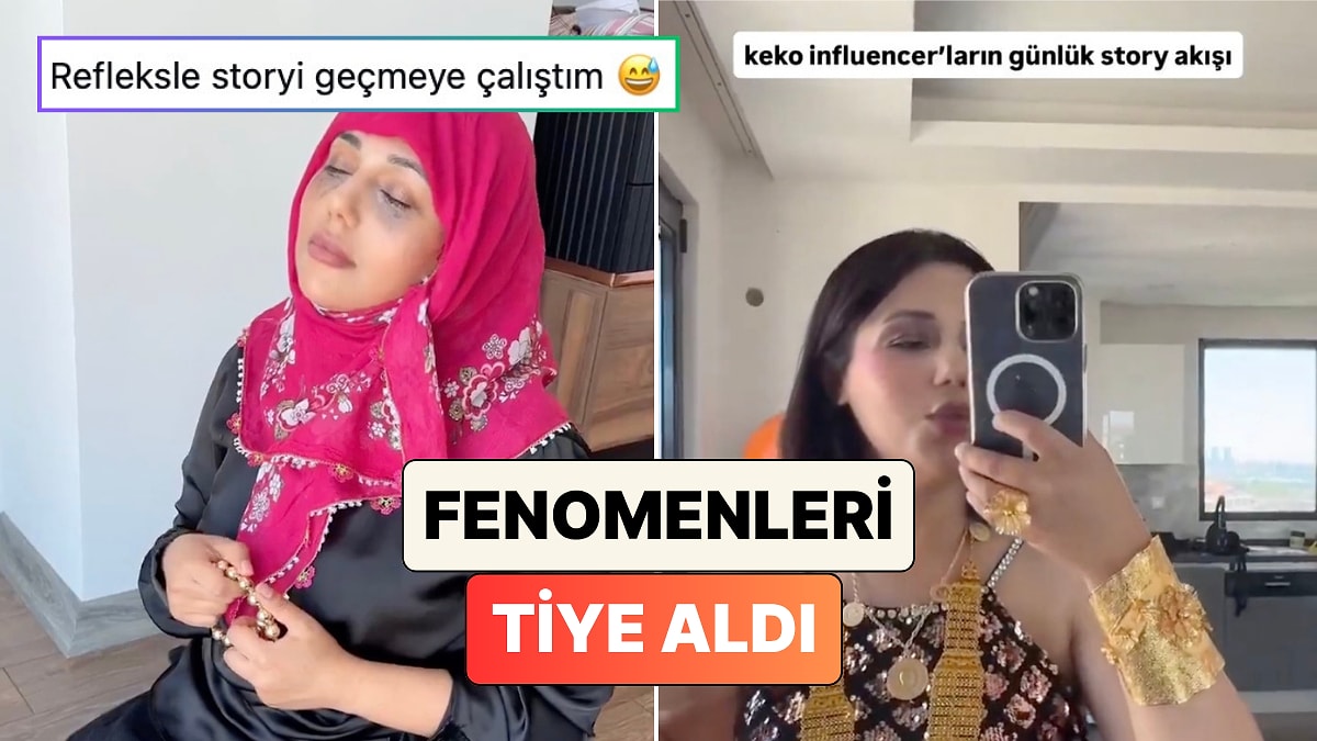 Deniz Hıracan'ın Lüks Paralar ve Altınlarla Dolu Keko Influencer Parodi Videosu Gerçeklerini Aratmadı